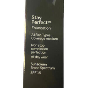 No7 Stay Perfect Foundation - Deeply Honey, 1 fl oz 30ml-
